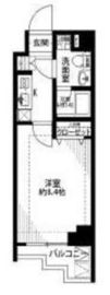 プレール・ドゥーク高円寺2 2階 間取り図