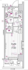 ガーラ・リバースクエア横濱南 10階 間取り図