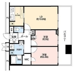 東京タイムズタワー 22階 間取り図