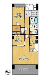 ドレッセWISEたまプラーザ 8階 間取り図
