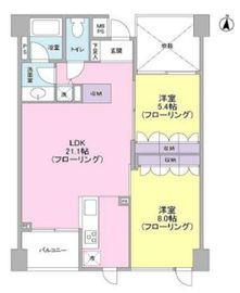 ポローニアハウス赤堤 304 間取り図