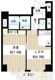 グリーンコート 402 間取り図
