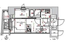 フェルクルールプレスト池袋ウエスト 11階 間取り図