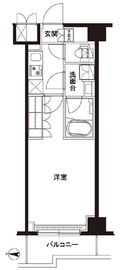 ルーブル武蔵新城六番館 5階 間取り図