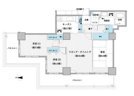 ベルタワー 2101 間取り図