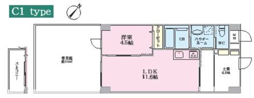 縁 (ゑにし) 305 間取り図