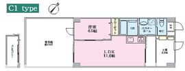 縁 (ゑにし) 305 間取り図