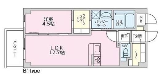 縁 (ゑにし) 204 間取り図