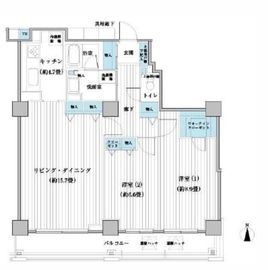 ベルタワー 2904 間取り図