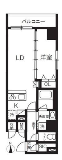 (仮称)台東区竜泉1丁目マンション 10階 間取り図
