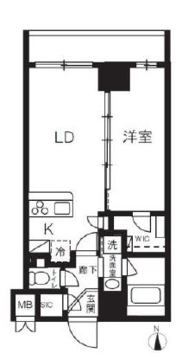 (仮称)台東区竜泉1丁目マンション 9階 間取り図