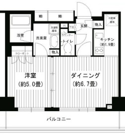PORTO PARTIRE YOKOHAMA 8階 間取り図