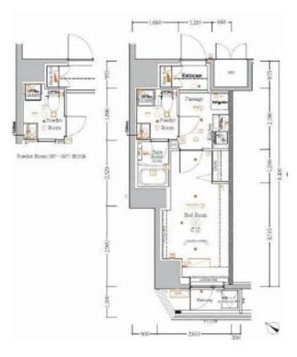 GENOVIA川崎Ⅲ (ジェノヴィア川崎Ⅲ) 6階 間取り図