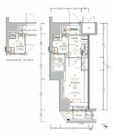 GENOVIA川崎Ⅲ (ジェノヴィア川崎Ⅲ) 6階 間取り図