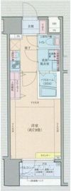 ロアール茅場町 2階 間取り図