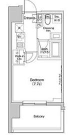 ザ・パークハビオ上北沢 301 間取り図