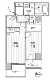 シーズンフラッツ両国EAST 301 間取り図