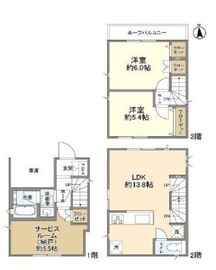 Kolet北赤羽 (コレット北赤羽)#07-#14 #12 間取り図