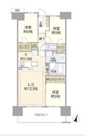 オハナ鶴間ガーデニア 9階 間取り図