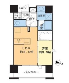 ヴェレーナブリエ湘南藤沢 9F1 間取り図