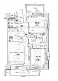 パレステージ山手石川町 3階 間取り図