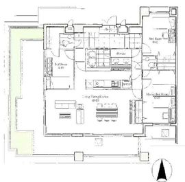 LANAI TOWN RENAISSANCE GRAND HIGHRISE (ラナイ タウン ルネッサンス グランドハイライズ) 1101 間取り図