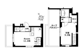 M.J.プレイス目黒 401 間取り図