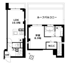 M.J.プレイス目黒 403 間取り図