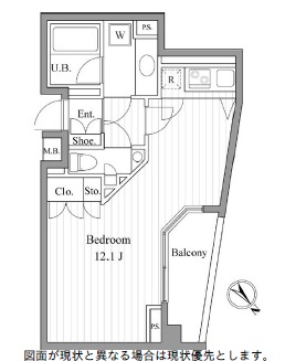 エルスタンザ赤坂 209 間取り図