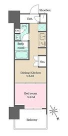 ウエリスアーバン水天宮前 906 間取り図