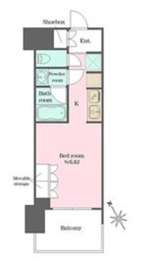 ウエリスアーバン水天宮前 926 間取り図