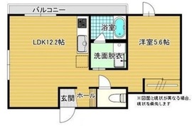 グランドヒルズ池尻 201 間取り図