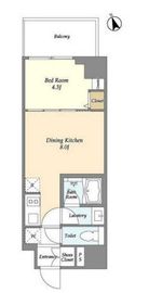ドゥーエ南砂町 703 間取り図