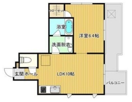 グランドヒルズ池尻 202 間取り図