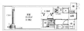 Leaf Village新宿若松 (リーフヴィレッジ新宿若松) 102 間取り図