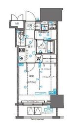 ZOOM横浜桜木町 3階 間取り図