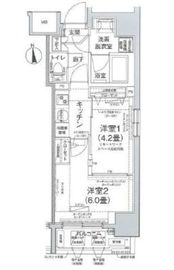 アイルプレミアム池袋ノルド 2階 間取り図