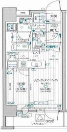 パレステージ新高島平 4階 間取り図