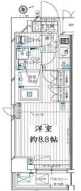 レガリス用賀 5階 間取り図