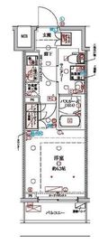 ラクラス横浜 708 間取り図