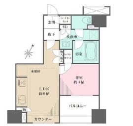 ベリスタ横浜弐番館 7階 間取り図