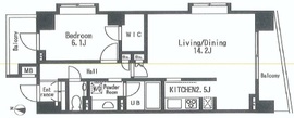 グルックハイム紀尾井町 2004 間取り図