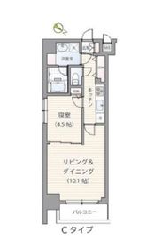 ミェーレ日本橋 901 間取り図