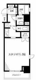 レジディア九段下 701 間取り図