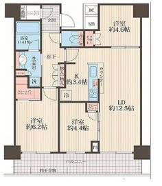 リヴァリエ 20階 間取り図