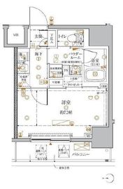 クレイシアIDZ王子マークプレイス 4階 間取り図