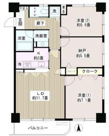 サンハイム 403 間取り図