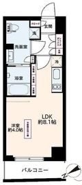 デュオステージ中野 2階 間取り図