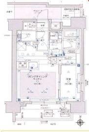 グローベル横濱大通り公園南 6階 間取り図