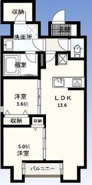 W-gates Tower 1001 間取り図